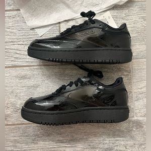 NIB Reebok 6.5 Tennis shoe x Cardi B collab patent leather